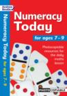 Numeracy Today for Ages 7-9 : Photocopiable Resources for the Numeracy Hour - Book