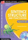 Sentence Structure and Punctuation - Ages 9-10 : 100% New Developing Literacy Year 5 - Book