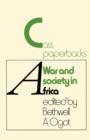 War And Society In Africa - Book