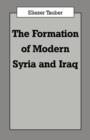 The Formation of Modern Iraq and Syria - Book