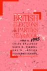 British Elections and Parties Yearbook - Book