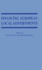 Financing European Local Government - Book
