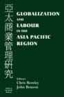 Globalization and Labour in the Asia Pacific - Book