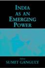 India as an Emerging Power - Book