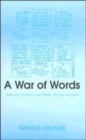 A War of Words : Political Violence and Public Debate in Israel - Book