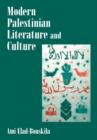 Modern Palestinian Literature and Culture - Book