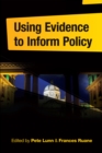 Using Evidence to Inform Policy - eBook