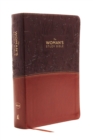 NKJV, The Woman's Study Bible, Leathersoft, Brown/Burgundy, Red Letter, Full-Color Edition : Receiving God's Truth for Balance, Hope, and Transformation - Book
