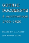 Gothic Documents : A Sourcebook 1700-18 - Book