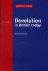 Devolution in Britain Today - Book