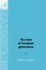 The Time of European Governance - Book