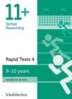 11+ Verbal Reasoning Rapid Tests Book 4: Year 5, Ages 9-10 - Book