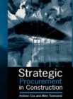 Strategic Procurement in Construction - Book