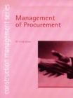 Management of Procurement - Book