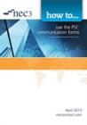 How to use the PSC communication forms - Book