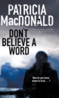 Don't Believe a Word - Book