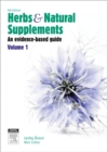 Herbs and Natural Supplements, Volume 1 : An Evidence-Based Guide - eBook
