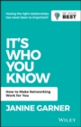 It's Who You Know : How to Make Networking Work for You - eBook