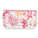 Coral Handmade Embroidered Pouch - Book