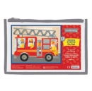 Fire Truck Pouch Puzzle - Book