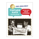 Vintage Cat Memes Diy Greeting Card Folio - Book