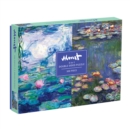 Monet 500 Piece Double Sided Puzzle - Book