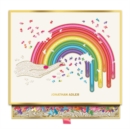 Jonathan Adler Rainbow Hand 750 Piece Shaped Puzzle - Book