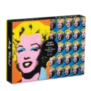 Warhol Marilyn 500 Piece Double Sided Puzzle - Book
