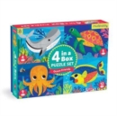 Ocean Friends 4-in-a-Box Puzzle Set - Book