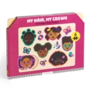 My Hair, My Crown Wooden Tray Puzzle - Book