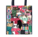 Wintry Cats Reusable Shopping Bag - Book