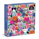 Blooming Cats 500 Piece Family Puzzle - Book