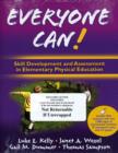 Everyone Can! : Skill Development and Assessment in Elementary Physical Education with Web Resources - Book