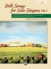 Folk Songs for Solo Singers, Vol. 1 - Book