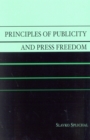 Principles of Publicity and Press Freedom - Book