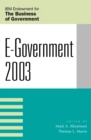 E-Government 2003 - Book