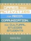 Games and Activities for Media, Communication, and Cultural Studies Students - Book