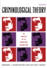 Criminological Theory : An Analysis of its Underlying Assumptions - Book