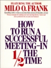 How to Run A Successful Meeting In 1/2 the Time - eAudiobook