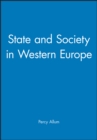 State and Society in Western Europe - Book