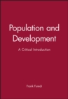 Population and Development : A Critical Introduction - Book