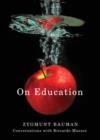 On Education : Conversations with Riccardo Mazzeo - Book