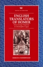 English Translators of Homer : From George Chapman to Christopher Logue - Book