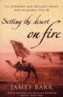 Setting the Desert on Fire : T.E. Lawrence and Britain's Secret War in Arabia, 1916-18 - Book