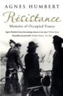 Resistance : Memoirs of Occupied France - Book