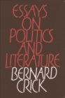 Essays on Politics and Literature - Book