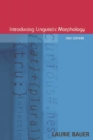 Introducing Linguistic Morphology - Book