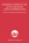 European Contract Law : Scots and South African Perspectives - Book