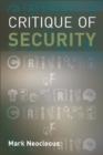 Critique of Security - Book