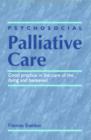 PSYCHOSOCIAL PALLIATIVE CARE - Book